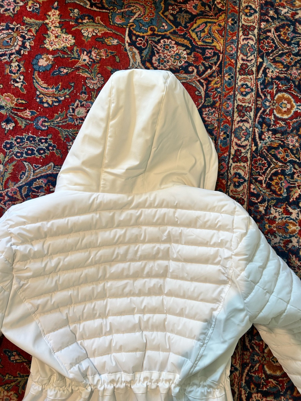White puffer coat Tommy Hilfiger - Picture 10 of 11